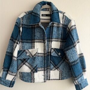 Zara Plaid Jacket